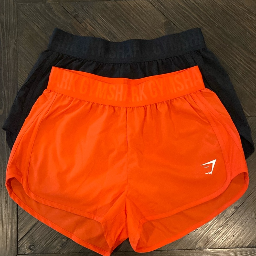 Two Pairs Excellent Condition Gymshark Shorts, Size Small